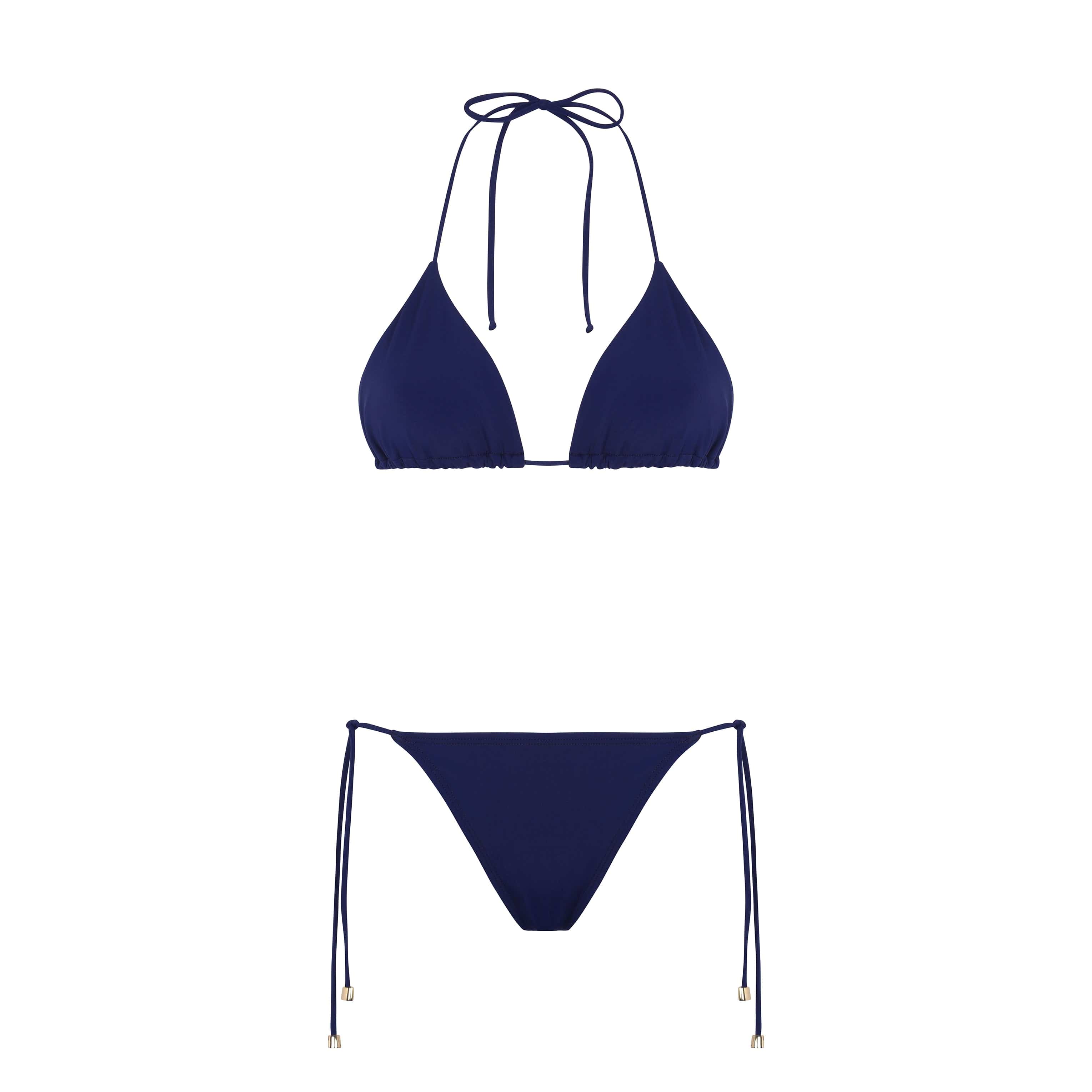 . BIKINI TOP LISO TRIANGLE TOP BLUE 