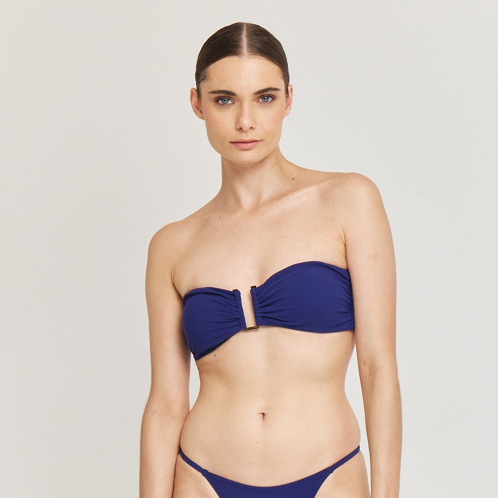 . BIKINI TOP LISO XL BANDEAU TOP BLUE 