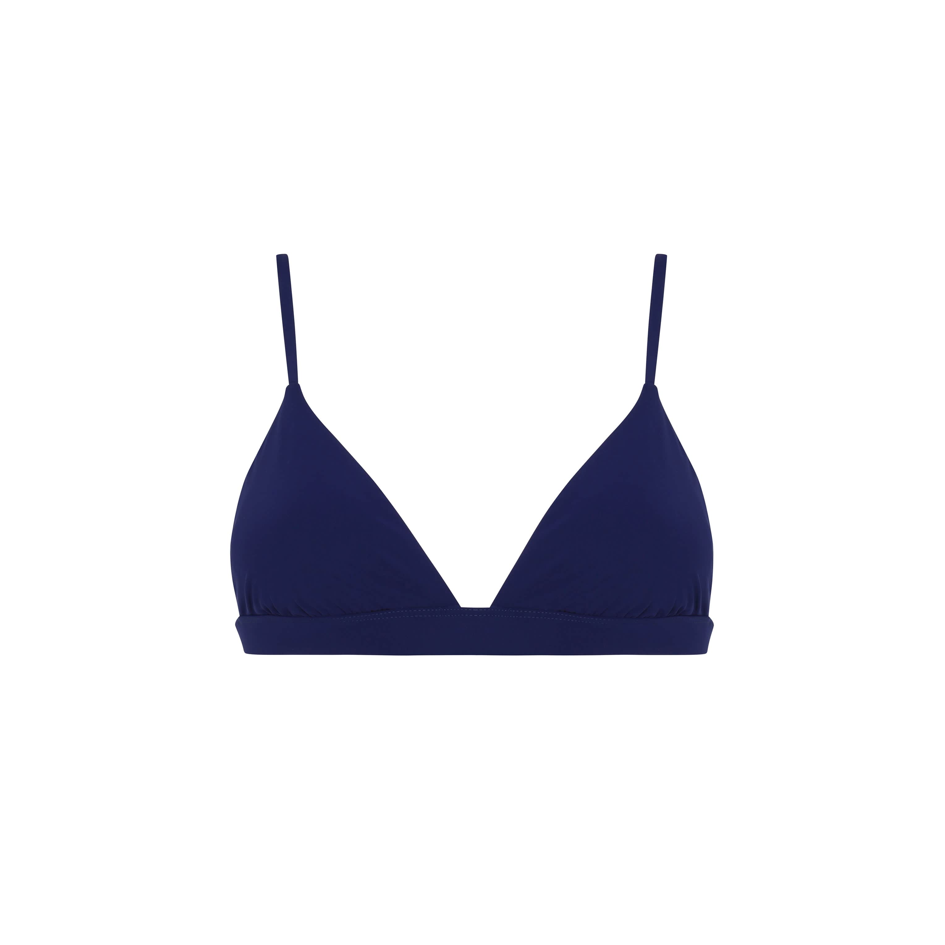 . BIKINI TOP LISO XL HALTER TOP BLUE 