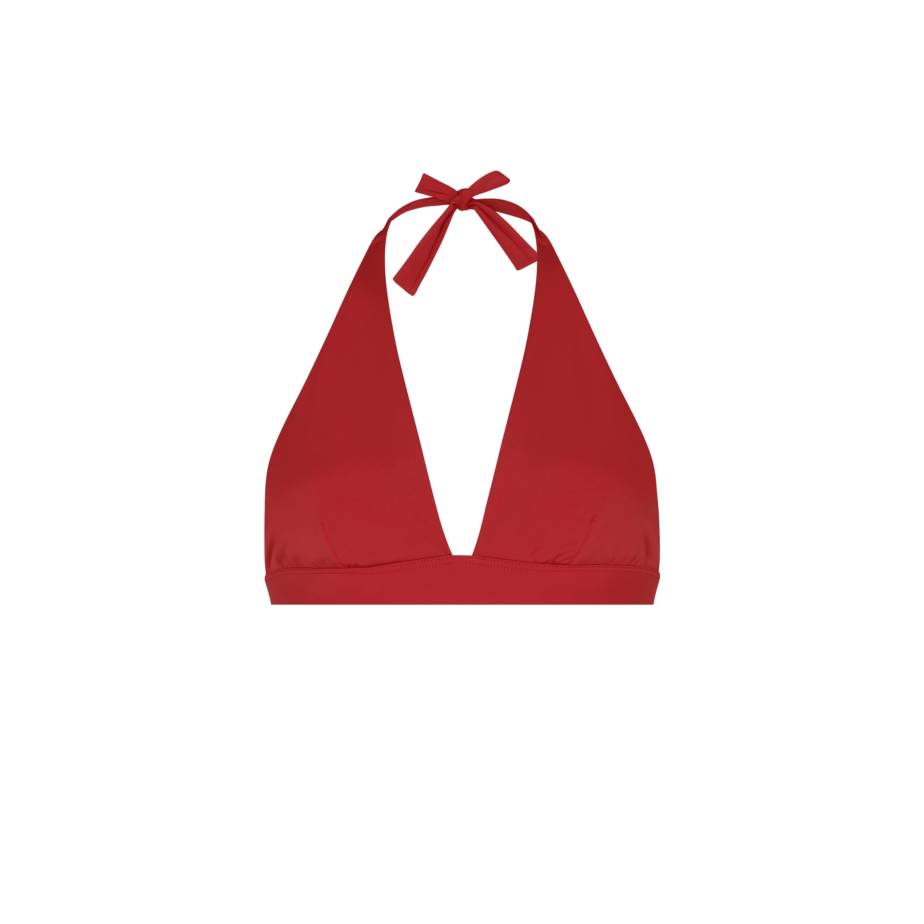 . BIKINI TOP LISO XL MISSY HALTER TOP CLASSIC RED 