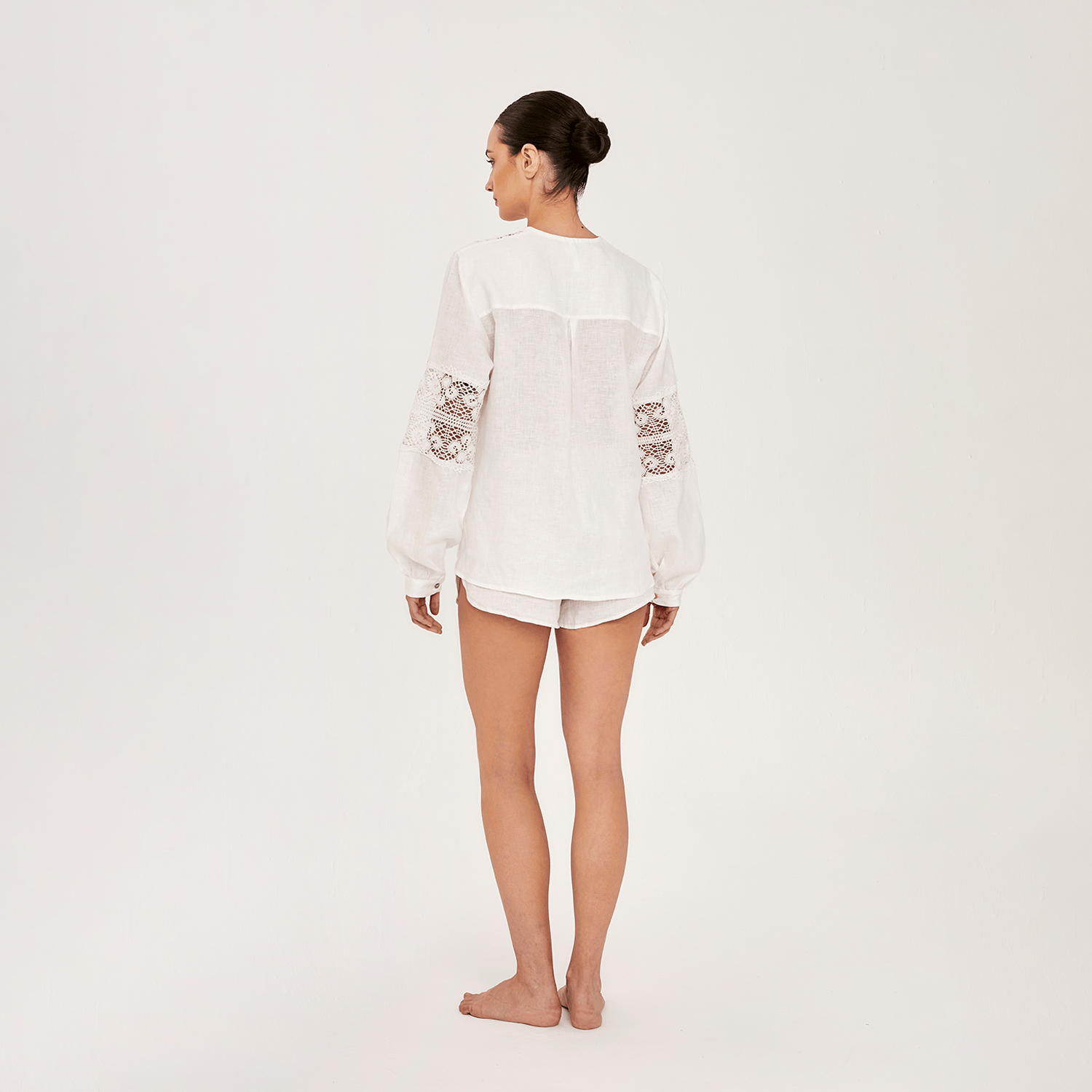 . BLOUSE 26 BLOUSE 100% LINEN BLANC 436