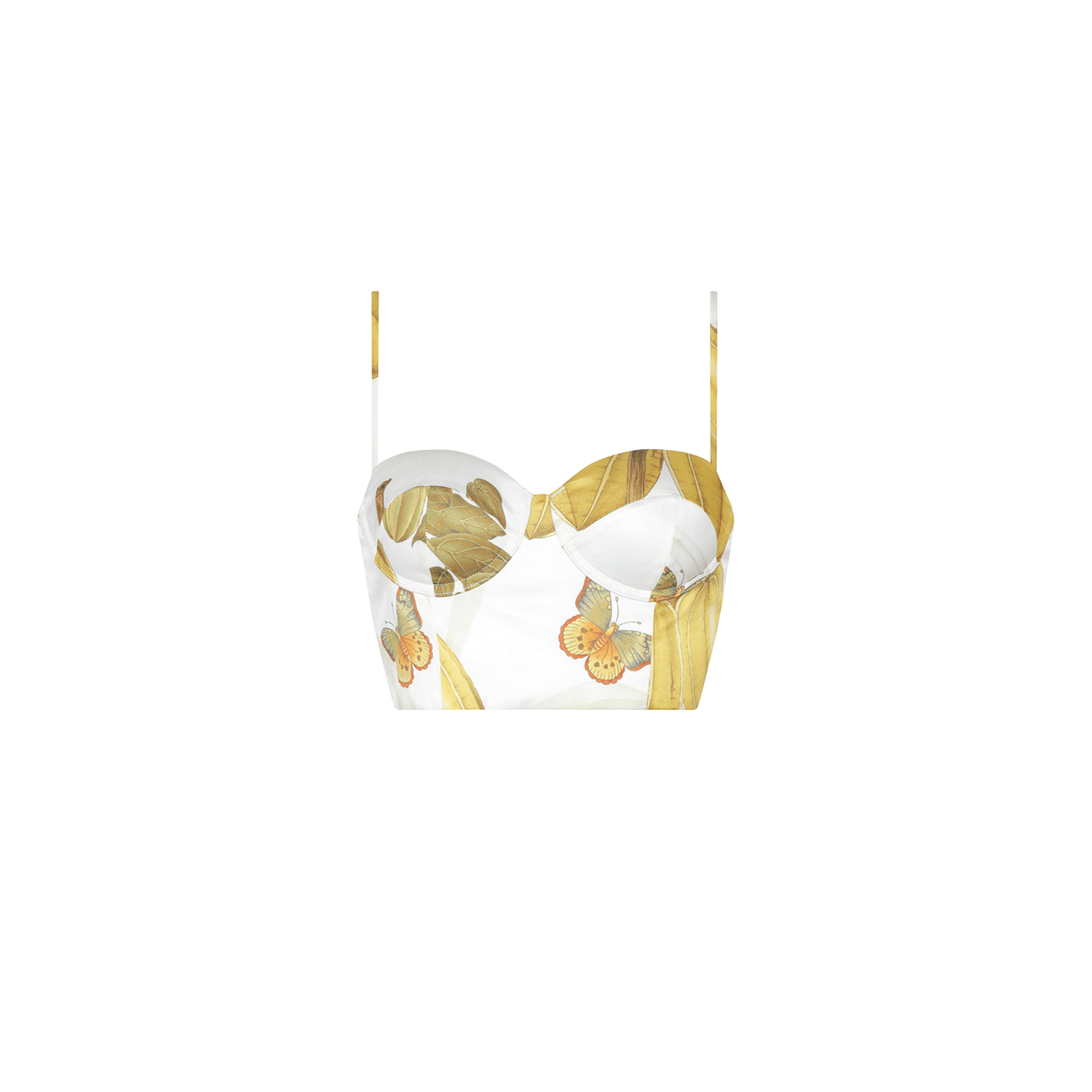 . BLOUSE 26 BUSTIER COTTON SILK L EST 419