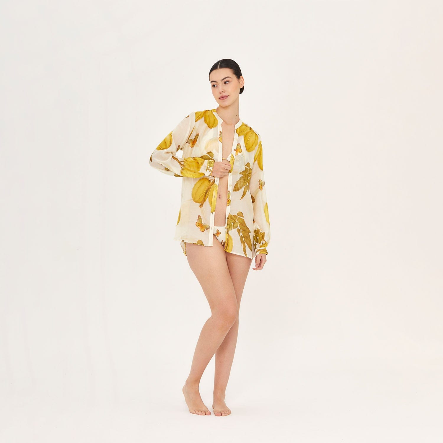 . BLOUSE 26 SHIRT COTTON SILK L EST 446 C