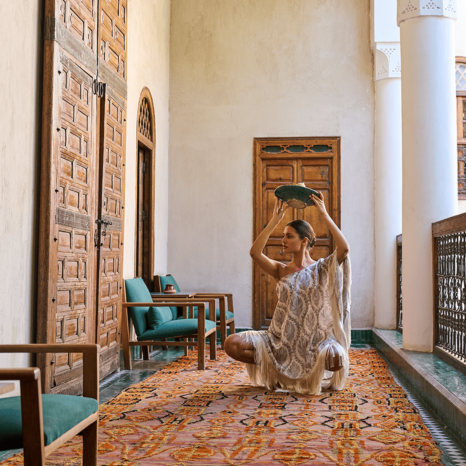 . DRESS 26 KAFTAN 100% SILK SULTANA 373