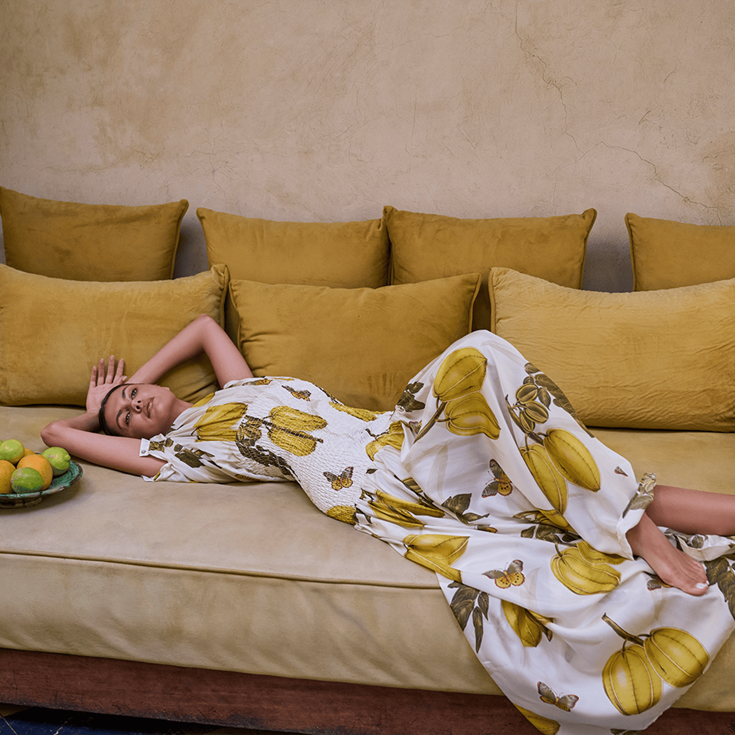 . DRESS 26 MAXI DRESS COTTON SILK L EST 255