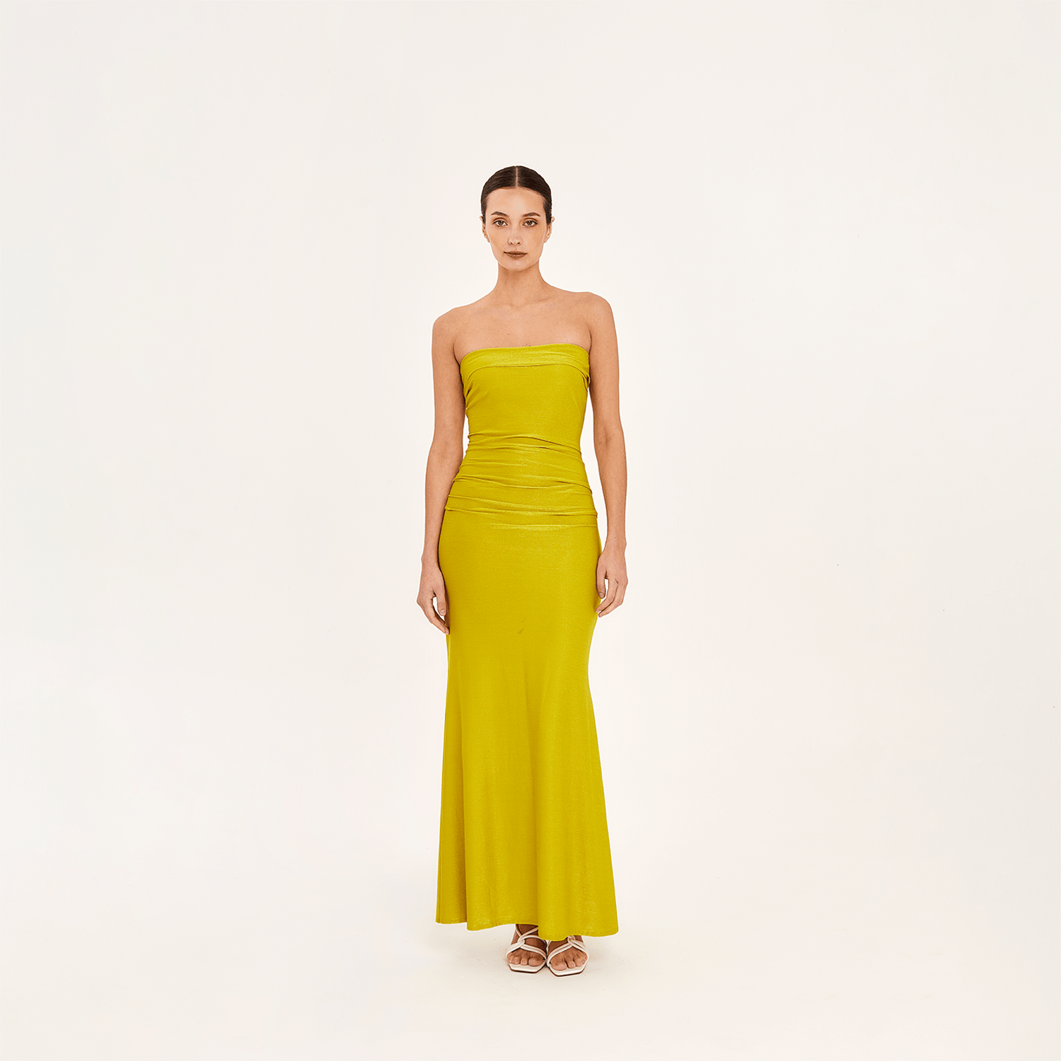 . DRESS 26 MIDI DRESS  LIME 292