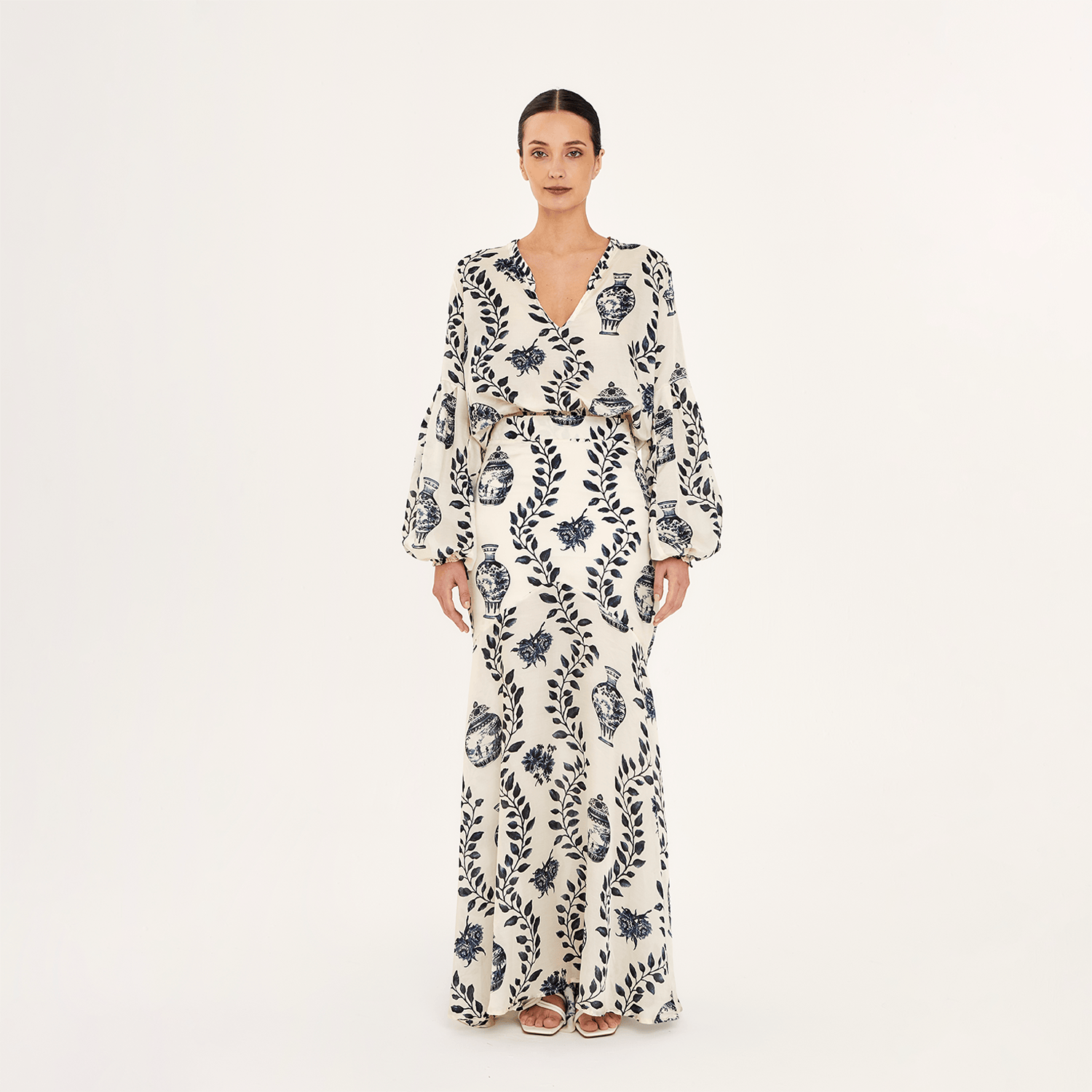 Dynastie Royale Aguaclara | Dynastie Royale - Set Blouse & Mermaid Skirt