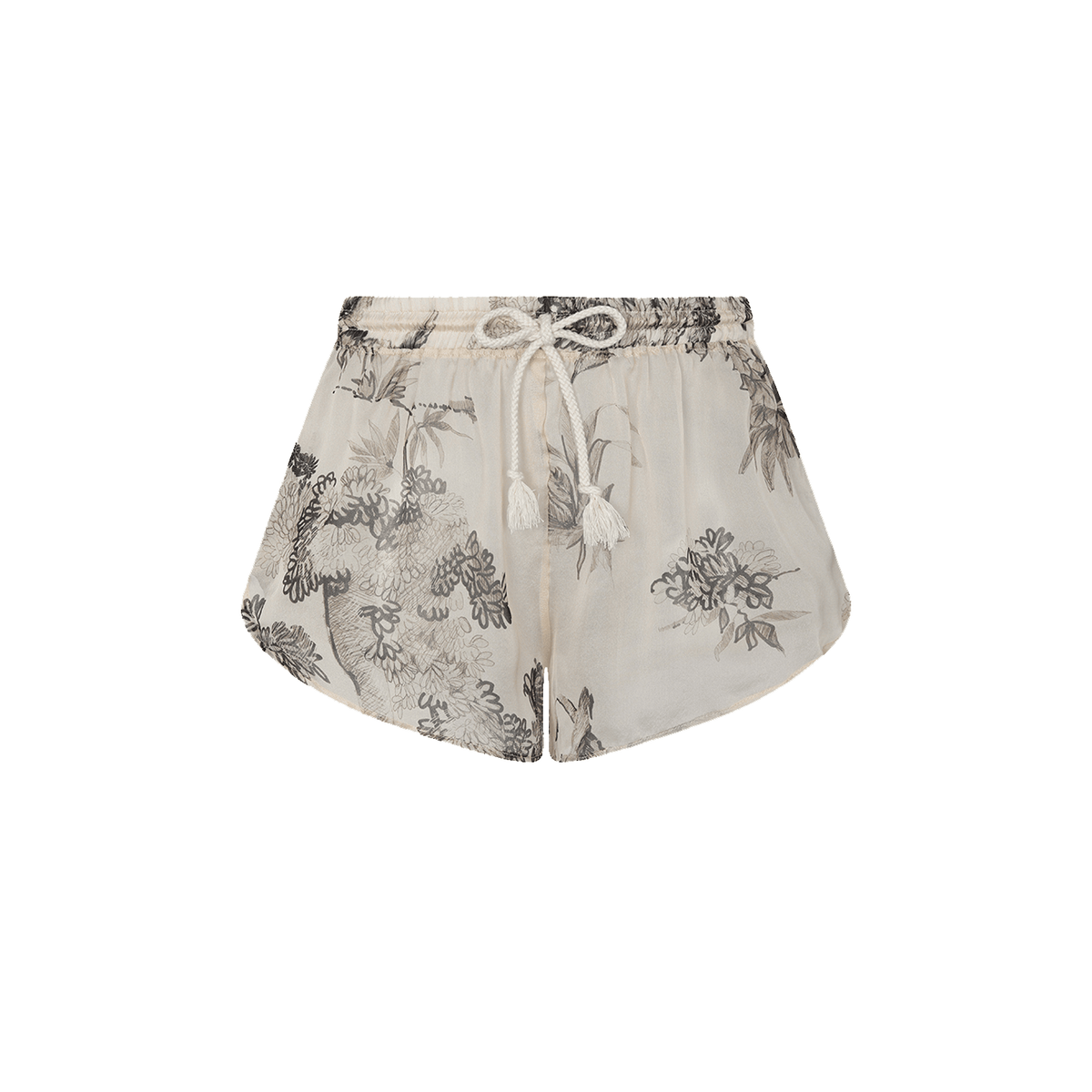 GOLDEN CARAVAN SHORT 27 Aguaclara | Silk Chiffon Short Golden Caravan