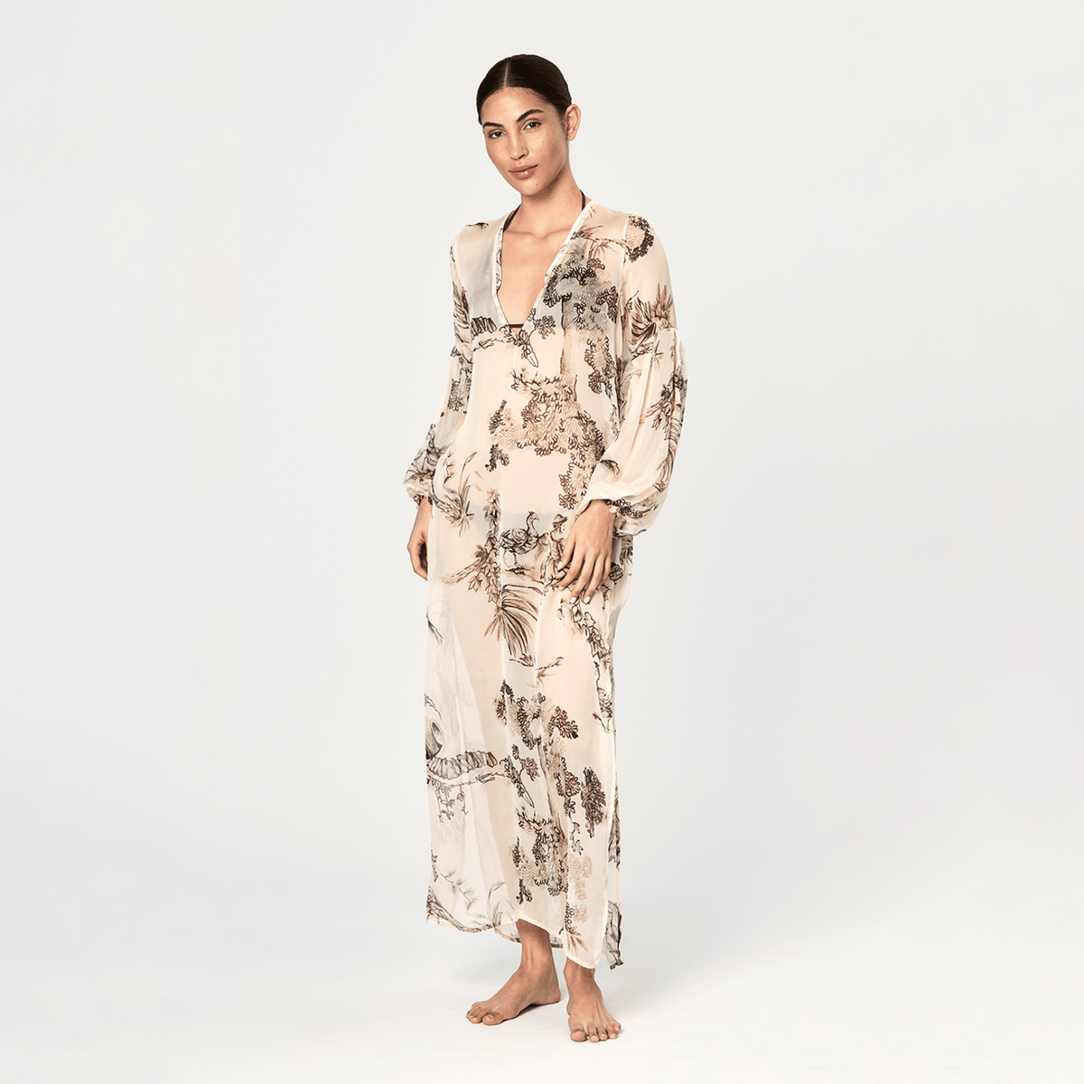 GOLDEN CARAVAN TUNIC 27 Aguaclara | Long Tunic Golden Caravan