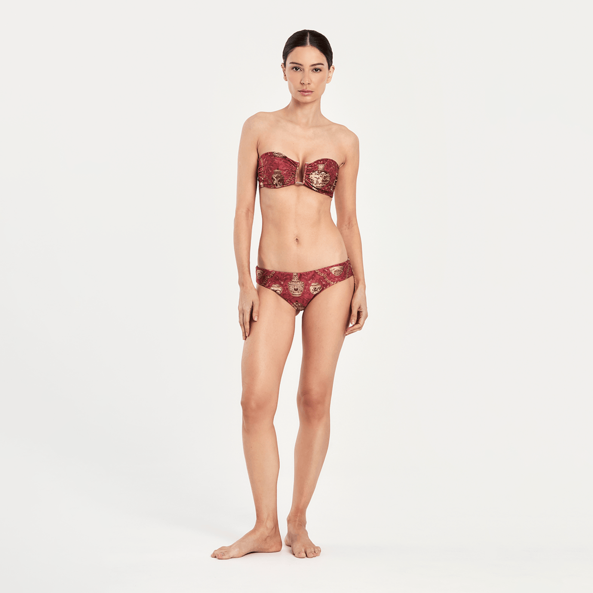 IMPERIAL RED BIKINI BOTTOM 27 Aguaclara | Classic Bikini Bottom Imperial Red


