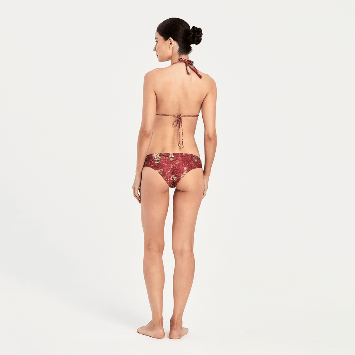 IMPERIAL RED BIKINI BOTTOM 27 Aguaclara | Hipster Bikini Bottom Imperial Red