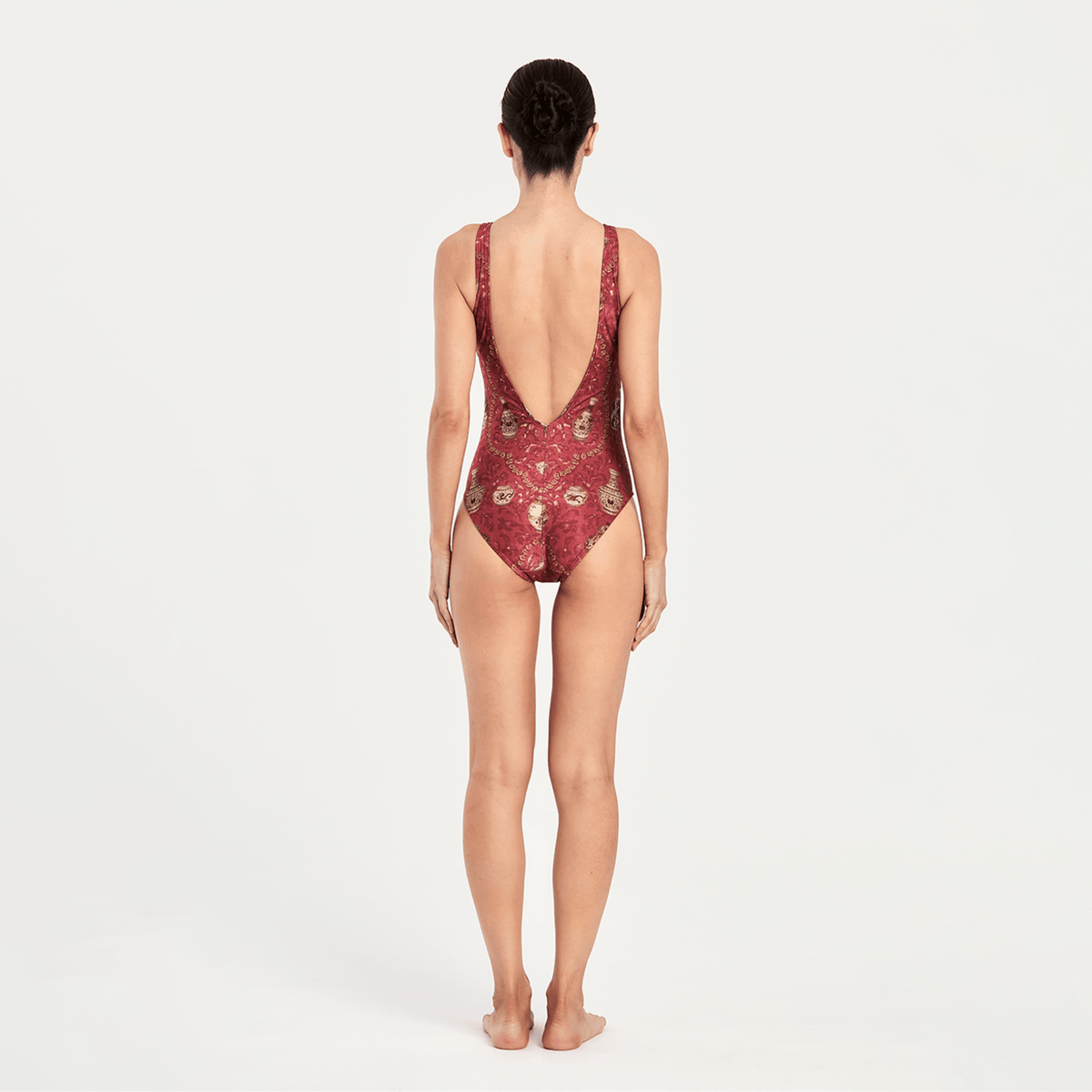 IMPERIAL RED ONE PIECE 27 Aguaclara | Teresa One Piece Imperial Red
