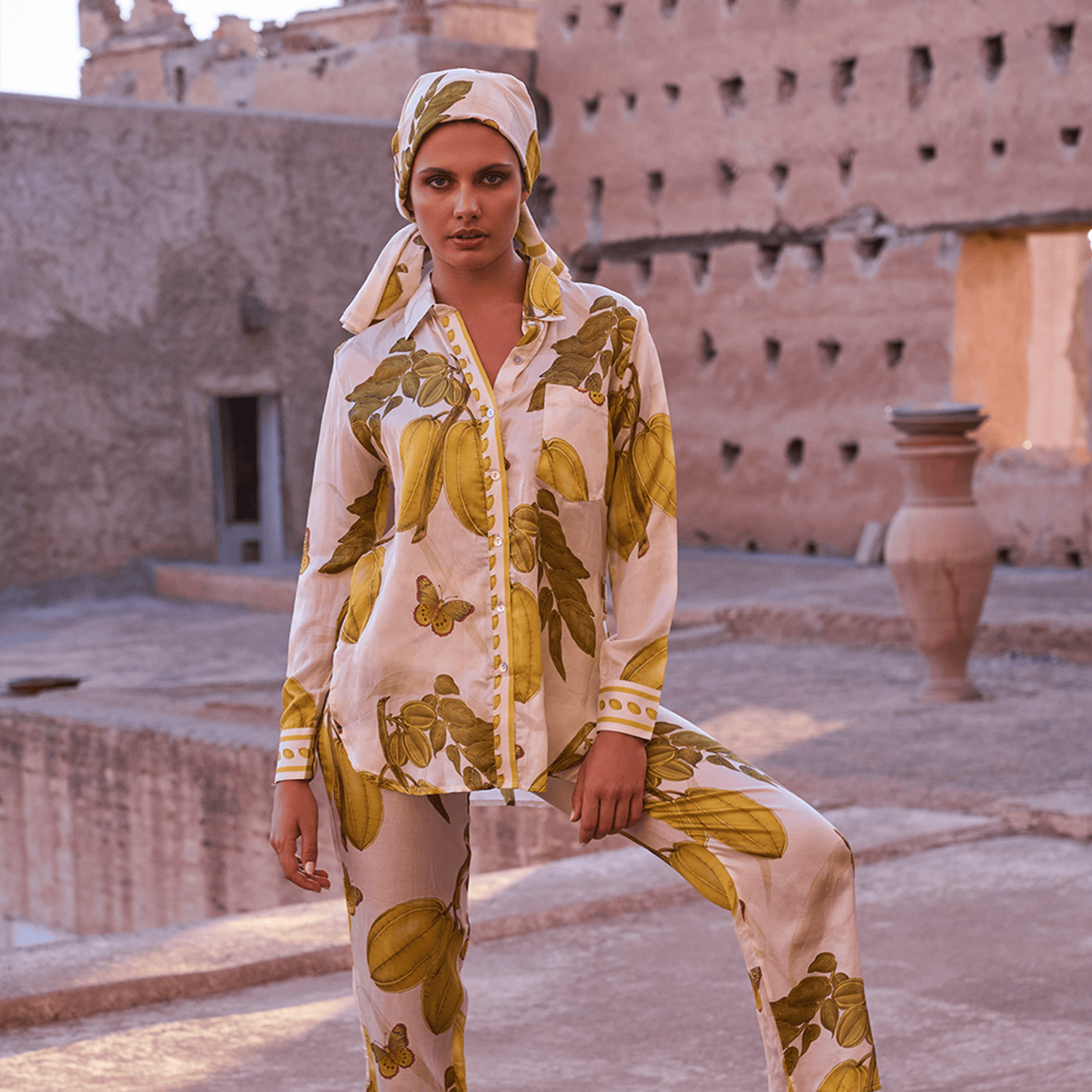 . PANTS 26 PANTS COTTON SILK L EST 497