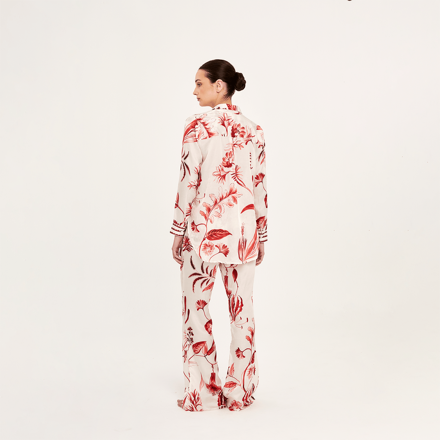 . PANTS 26 PANTS COTTON SILK ROUGE 495