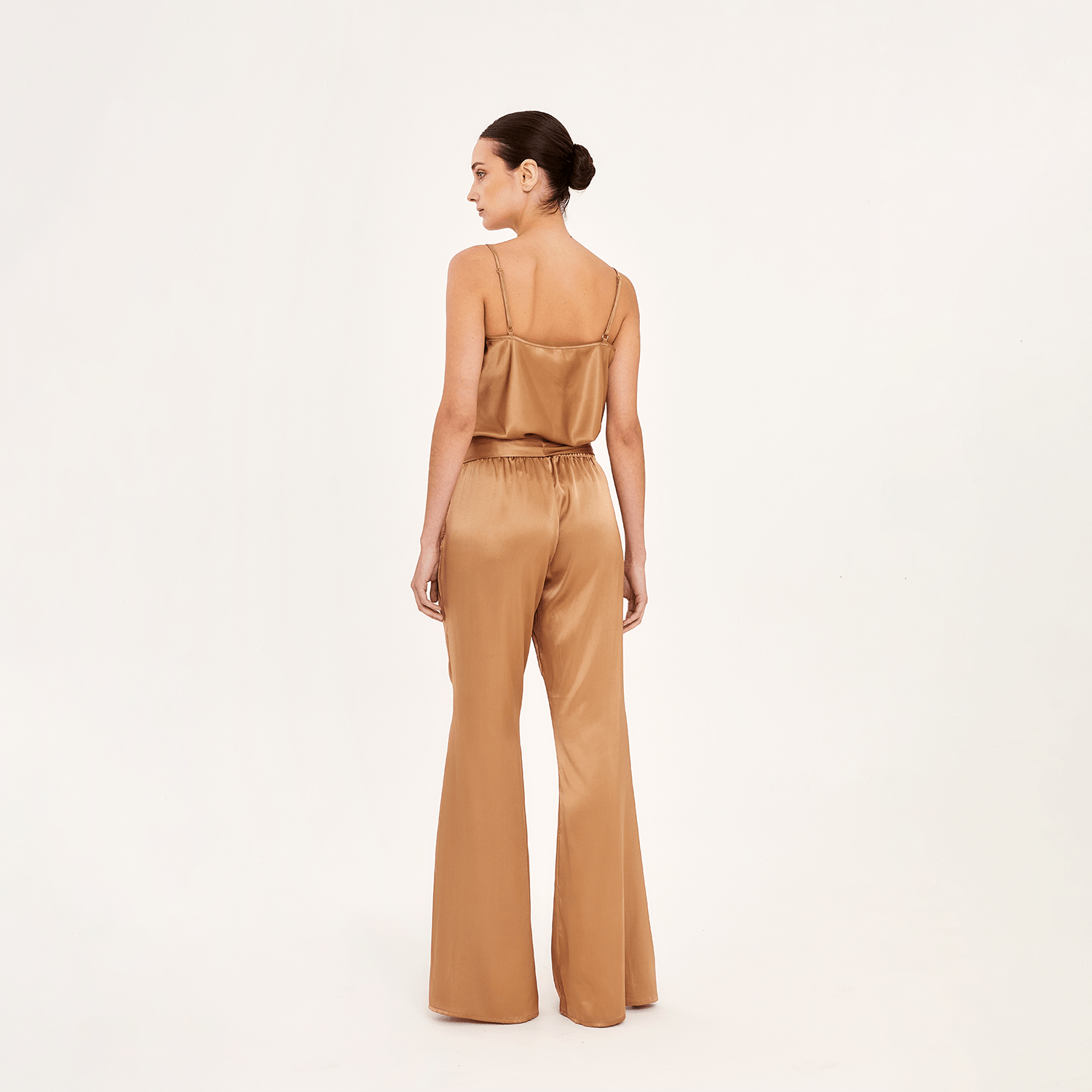 . PANTS 26 PANTS SILK EA DUNE 477