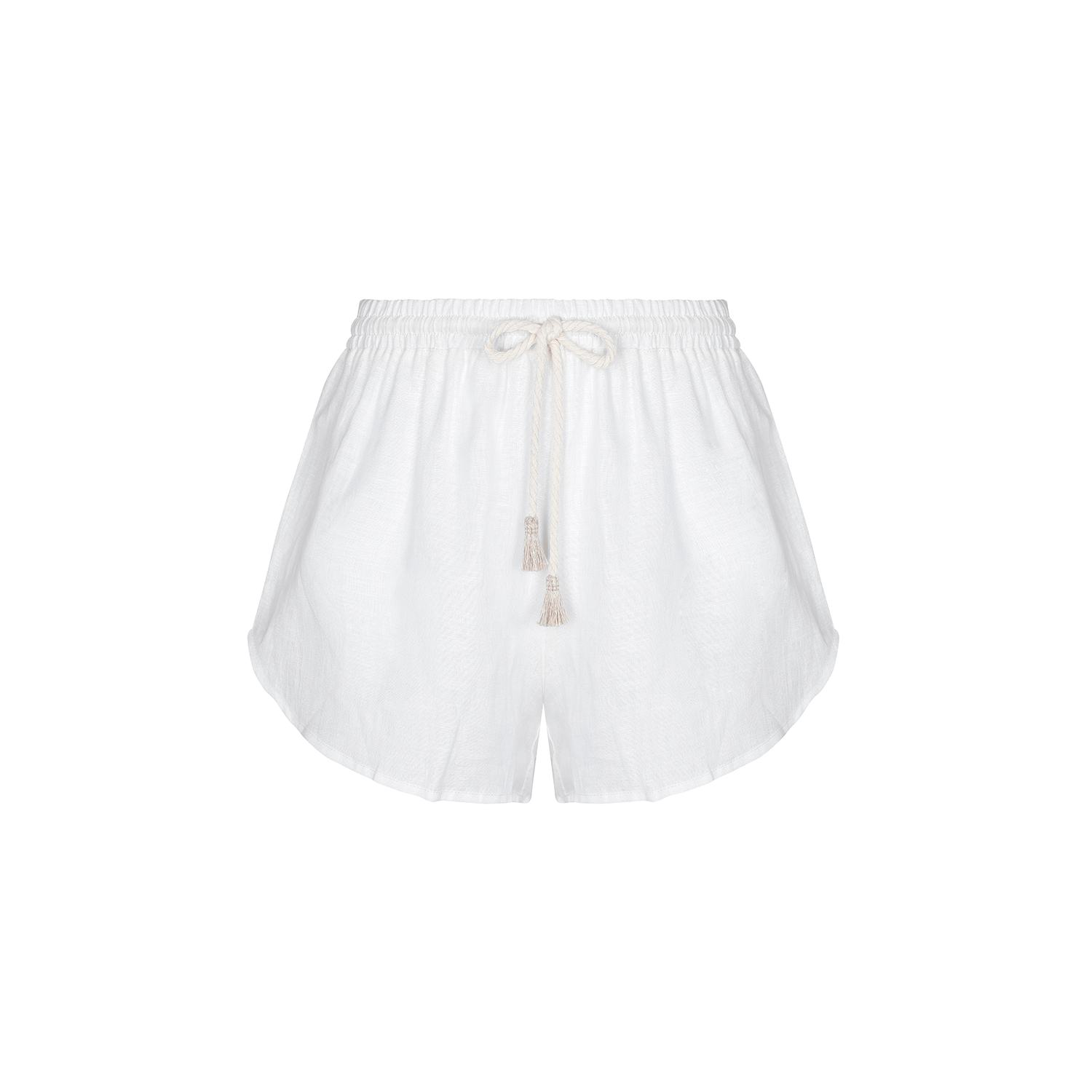 . SHORT 26 SHORT 100% LINEN BLANC L 452