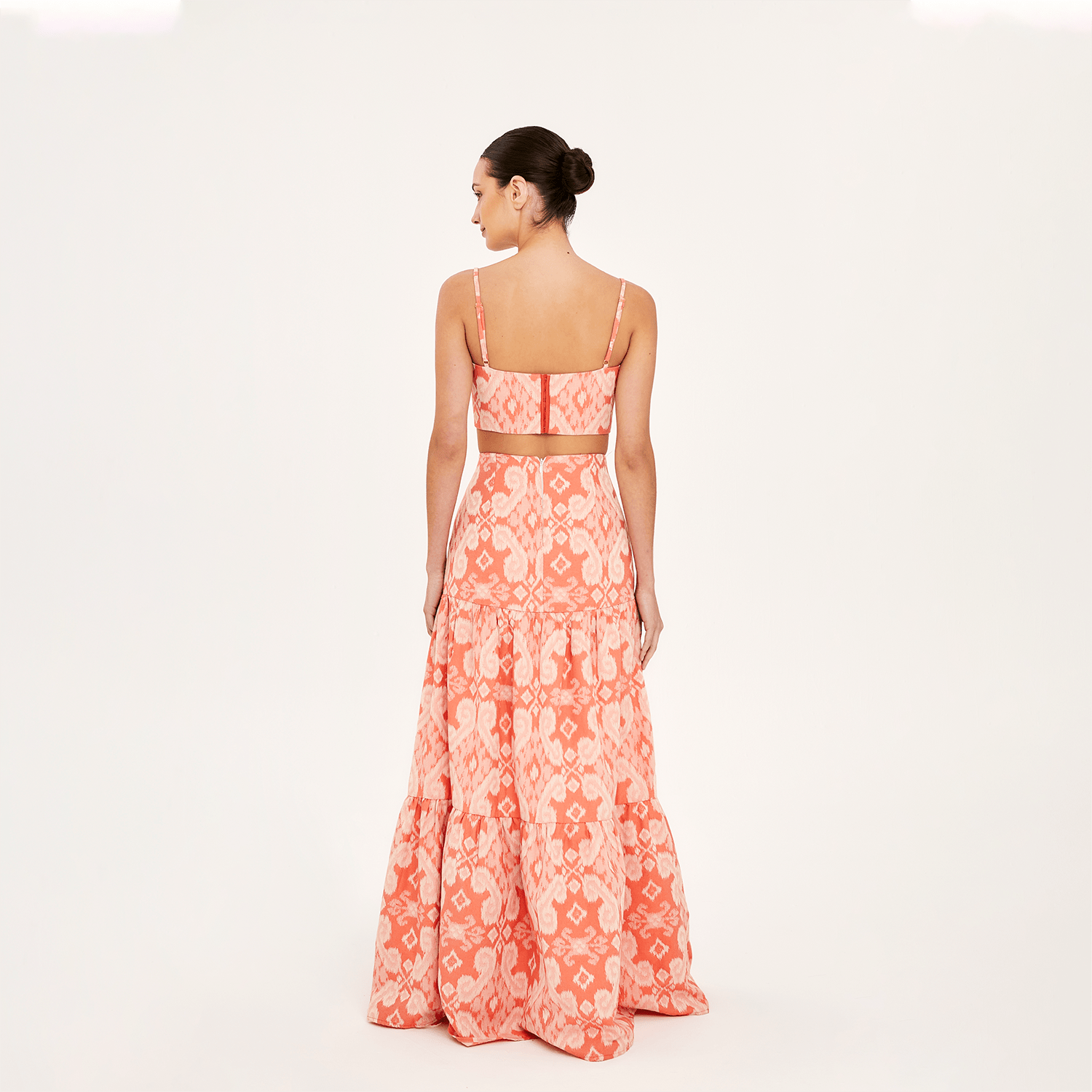 . SKIRT 26 MAXI SKIRT 100% COTTON ORANGERS 531 CO