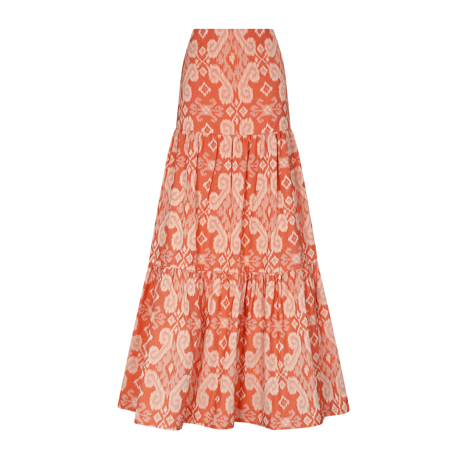 . SKIRT 26 MAXI SKIRT 100% COTTON ORANGERS 531 CO
