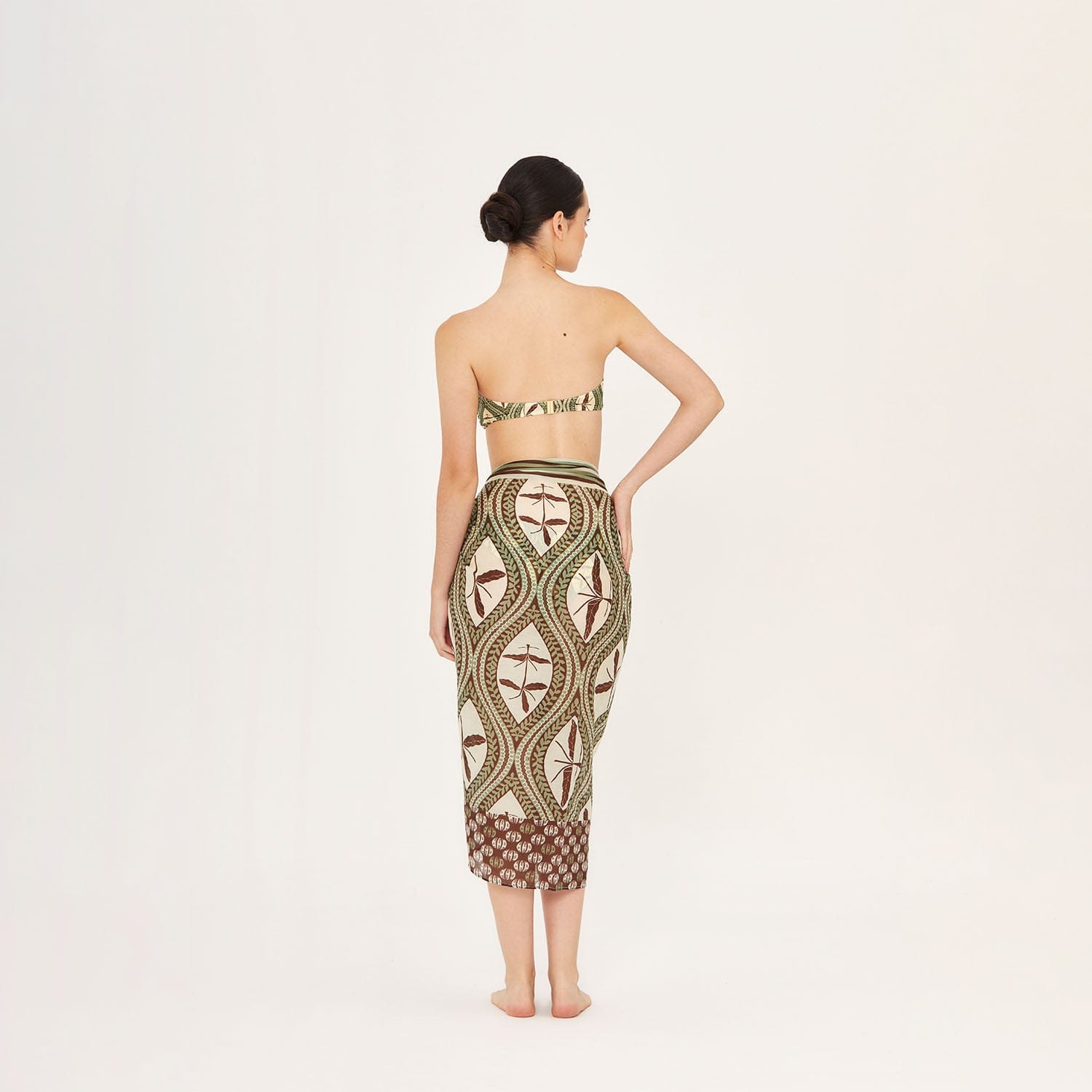 . SKIRT 26 U Pareo/ Scarf Cotton Silk Bedouine 500