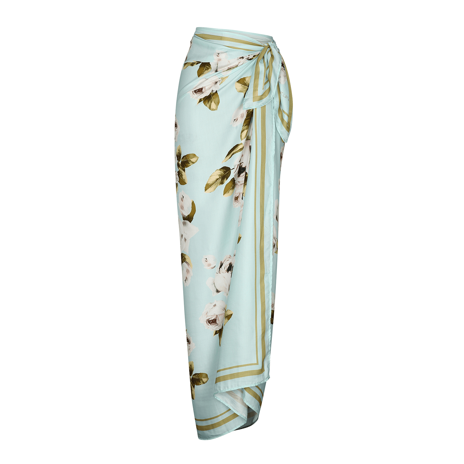 . SKIRT 26 U PAREO / SCARF SILK VISCOSE JARDINS 500