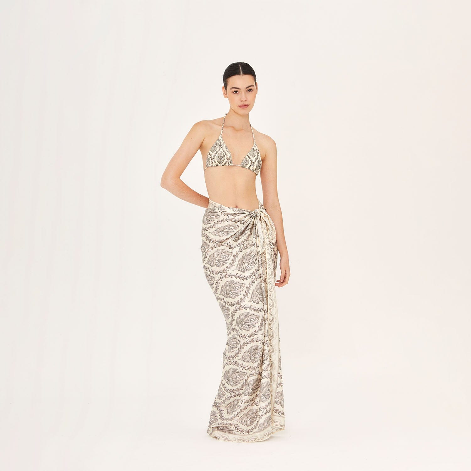 . SKIRT 26 U PAREO / SCARF SILK VISCOSE SULTANA 500