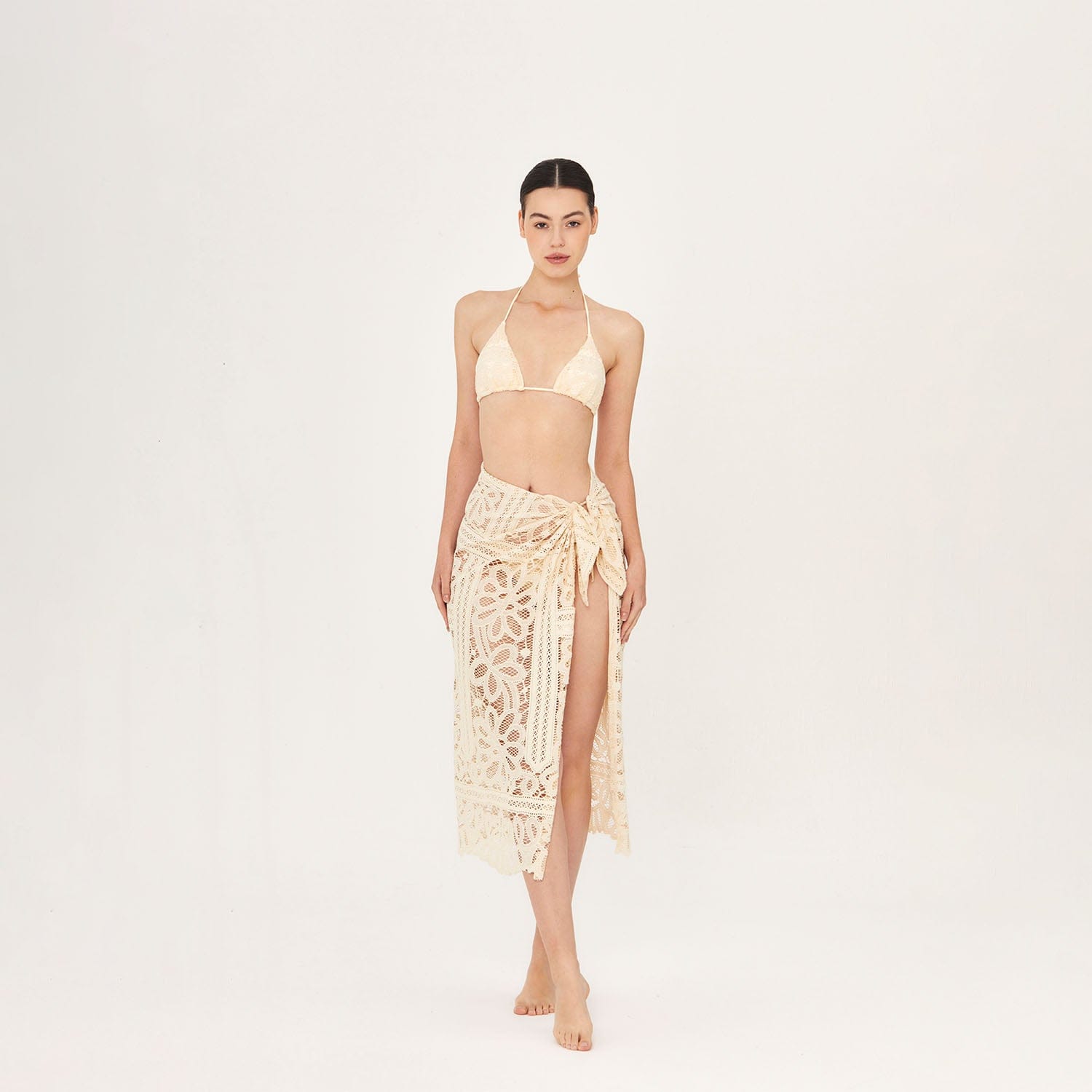 . SKIRT 26 WRAP SKIRT COTTON PA LA PERLE 507